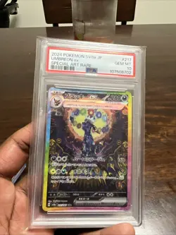Pokemon SV8a Terastal Festival Umbreon ex SAR 217 PSA 10 GEM MINT Japanese - Image 1