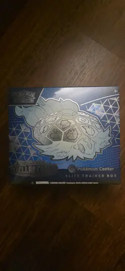 Pokemon TCG: Stellar Crown Pokemon Center Exclusive Elite Trainer Box ETB Sealed - Image 1