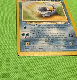 Pokemon TCG Light Vaporeon Regular 52/105 MP Condition - Image 4