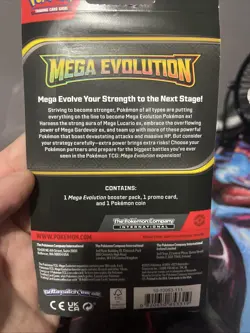 Pokemon Mega evolutions sealed check lane blister pack. (Drifloon promo) - Image 2
