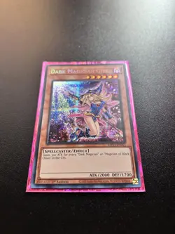 Yu-Gi-Oh! Dark Magician Girl MP24-EN053 1st Edition Prismatic Secret Rare NM - Image 2