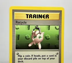 Recycle 61/62 (LP) 1st Edition Common Fossil Set 1996 WOTC Pokemon Card - Image 3