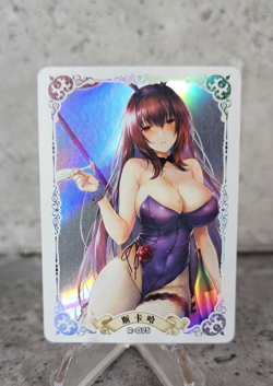Goddess Story Sexy Trading Card Waifu Field Center holographic - Image 1