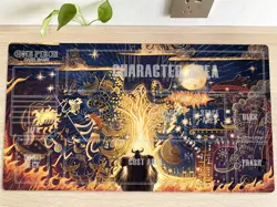 O-P Duel Playmat CCG OPCG TCG Mouse Pad Trading Card Game Mat Free Bag - Image 1
