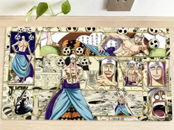 O-P Duel Playmat Enel CCG OPCG TCG Mouse Pad Trading Card Game Mat Free Bag - Image 1