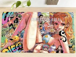 O-P Table Playmat Nami CCG OPCG TCG Anime Mouse Pad Trading Card Game Mat & Bag - Image 1