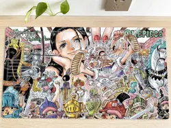 O-P Table Playmat CCG OPCG TCG Mouse Pad Trading Card Game Mat Free Bag - Image 1