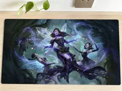 MTG Alela, Conquistatrice Astuta Table Playmat TCG CCG Pad Trading Card Game Mat - Image 1