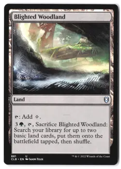 Blighted Woodland 881 CLB MTG NM - Image 1