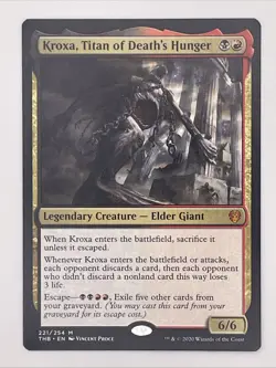 Kroxa, Titan of Death's Hunger Theros Beyond Death Regular - Image 1