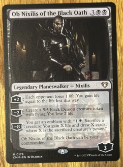 MTG Commander Masters, Ob Nixilis of the Black Oath - Image 1