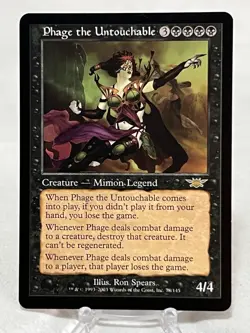 Phage the Untouchable - Legions Regular ~LP~ Magic The Gathering MTG - Image 1