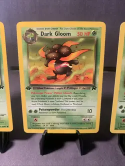 Pokemon TCG Team Rocket First Edition Oddish, Dark Gloom, Dark Vileplume #36/82 - Image 3