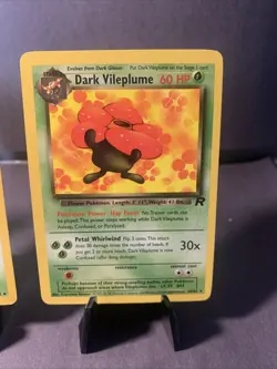 Pokemon TCG Team Rocket First Edition Oddish, Dark Gloom, Dark Vileplume #36/82 - Image 4