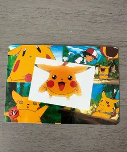 Extremely Rare 1996 Japan Pokemon Vending Machine Card - Pikachu #39 - Image 1