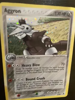 Aggron 2/92 EX Legend Maker HOLO RARE Pokemon NM - Image 5