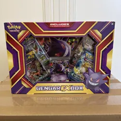 Pokemon TCG Gengar EX BOX Collection from 2016 New Factory Sealed Box - Image 1