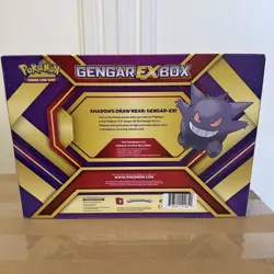 Pokemon TCG Gengar EX BOX Collection from 2016 New Factory Sealed Box - Image 5