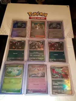 Pokemon Prismatic Evolutions 9 Card Pokeball Lot - Image 1