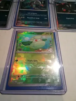 Pokemon Prismatic Evolutions 9 Card Pokeball Lot - Image 3