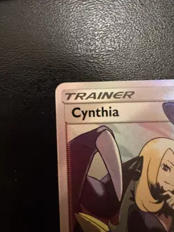 Pokemon TCG Trainer Cynthia SV82/SV94 Hidden Fates Shiny Vault Mint Condition - Image 2