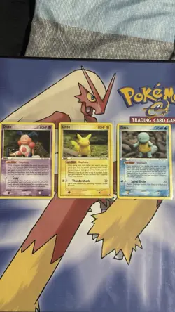 Pokemon Delta Species Ditto 64 63 & 38 /113 Squirtle, Pikachu &Mr mine... - Image 1