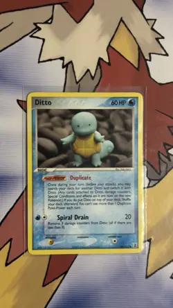 Pokemon Delta Species Ditto 64 63 & 38 /113 Squirtle, Pikachu &Mr mine... - Image 2
