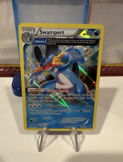 Pokemon TCG - Swampert (Alpha) - 36/160 - Full Art Rare - XY: Primal Clash - NM - Image 1