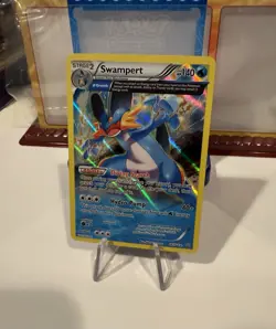 Pokemon TCG - Swampert (Alpha) - 36/160 - Full Art Rare - XY: Primal Clash - NM - Image 3