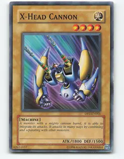 X-Head Cannon #DP2-EN005 Yugioh Card - Image 1