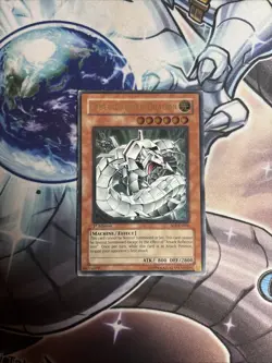 (YVH) Yugioh Cyber Barrier Dragon SOI-EN006 Ultimate Rare 1st Ed MP - Image 1