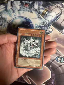 (YVH) Yugioh Cyber Barrier Dragon SOI-EN006 Ultimate Rare 1st Ed MP - Image 5