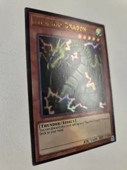Thunder Dragon LCKC-EN067 Ultra Rare Yugioh Legendary Collection Kaiba Unlimited - Image 2