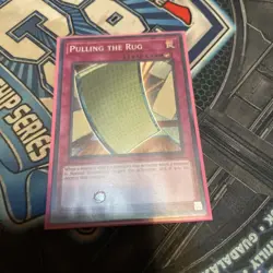 *** PULLING THE RUG *** SUPER RARE OP23-EN011 (MINT/NM) YUGIOH! - Image 1