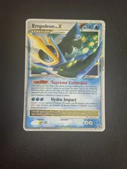 Empoleon LV.X - DP11 - Pokemon Diamond & Pearl Promo Ultra Rare Card LP - Image 1