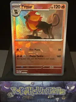 Pokemon Card Pyroar 016/131 Poke Ball Holo Prismatic Evolutions NM - Image 1