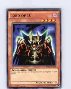 Yu-Gi-Oh TCG Lord Of D. DPBC-EN017 1st Edition Regular Common Card NM - Image 1