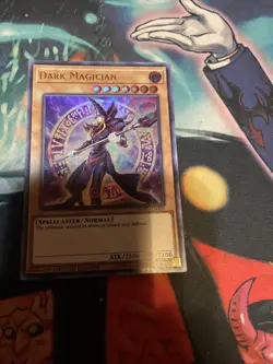 Yugioh Card TCG Dark MAGICIAN Holo ULTRA RARE Limited Edition DUPO-EN101 NM - Image 1