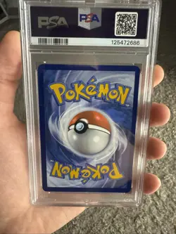Misty's Lapras 194/182 Holographic Pokemon Card Destined Rivals PSA 9 - Image 2