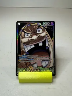 OP09-081 Marshall.D.Teach Leader Alt Art One Piece TCG English Card - Image 1