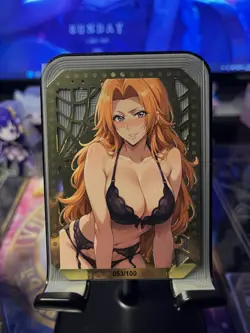 Goddess Story Metal Card Serialized Anime Waifu Random Serial # - Image 1