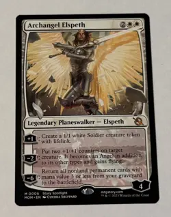 MTG Archangel Elspeth - March Of The Machine NM - Image 1