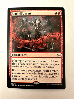 MTG Uncivil Unrest #35 March of the Machine (MOC) - NM - Image 1