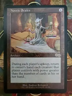 MTG Noetic Scales x1 LP ~Urza's Saga (Magic the Gathering)*Free Shipping* - Image 1