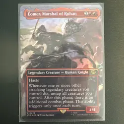 Eomer, Marshal of Rohan (Borderless) The Lord of the Rings Foil - Image 1