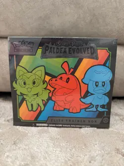 POKEMON Scarlet & Violet - Paldea Evolved - Elite Trainer Box ETB NEW SEALED - Image 1