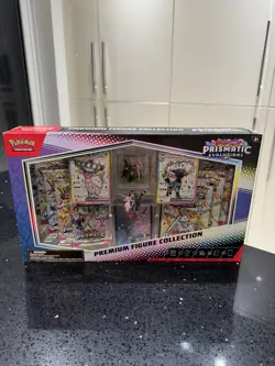Pokemon TCG Prismatic Evolutions Premium Figure Collection - Image 1