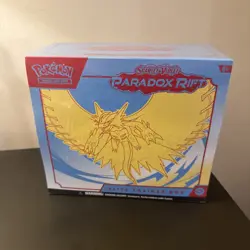 Pokemon Tcg Paradox Rift Roaring Moon Elite Trainer Box - Image 1