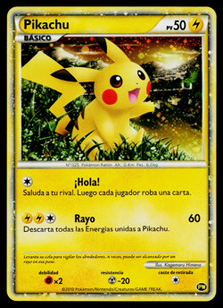 PIKACHU SPANISH PIKACHU WORLD COLLECTION JAPANESE POKEMON TCG - Image 1