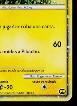 PIKACHU SPANISH PIKACHU WORLD COLLECTION JAPANESE POKEMON TCG - Image 5